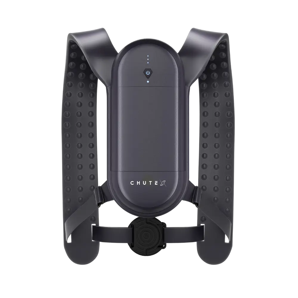 Back view of Flotis airbag flotation vest by Chutex