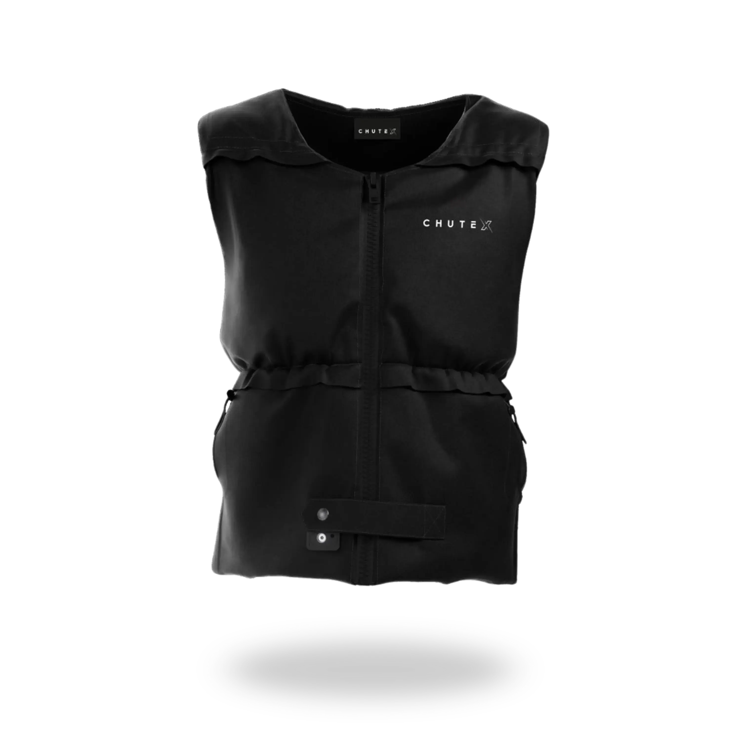 Chutex Elder vest made in France, front view, anti-fall wearable for seniors