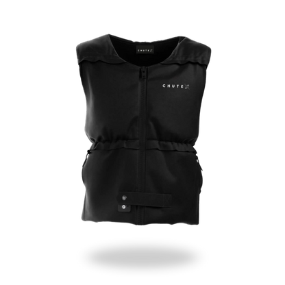 Chutex Elder vest made in France, front view, anti-fall wearable for seniors